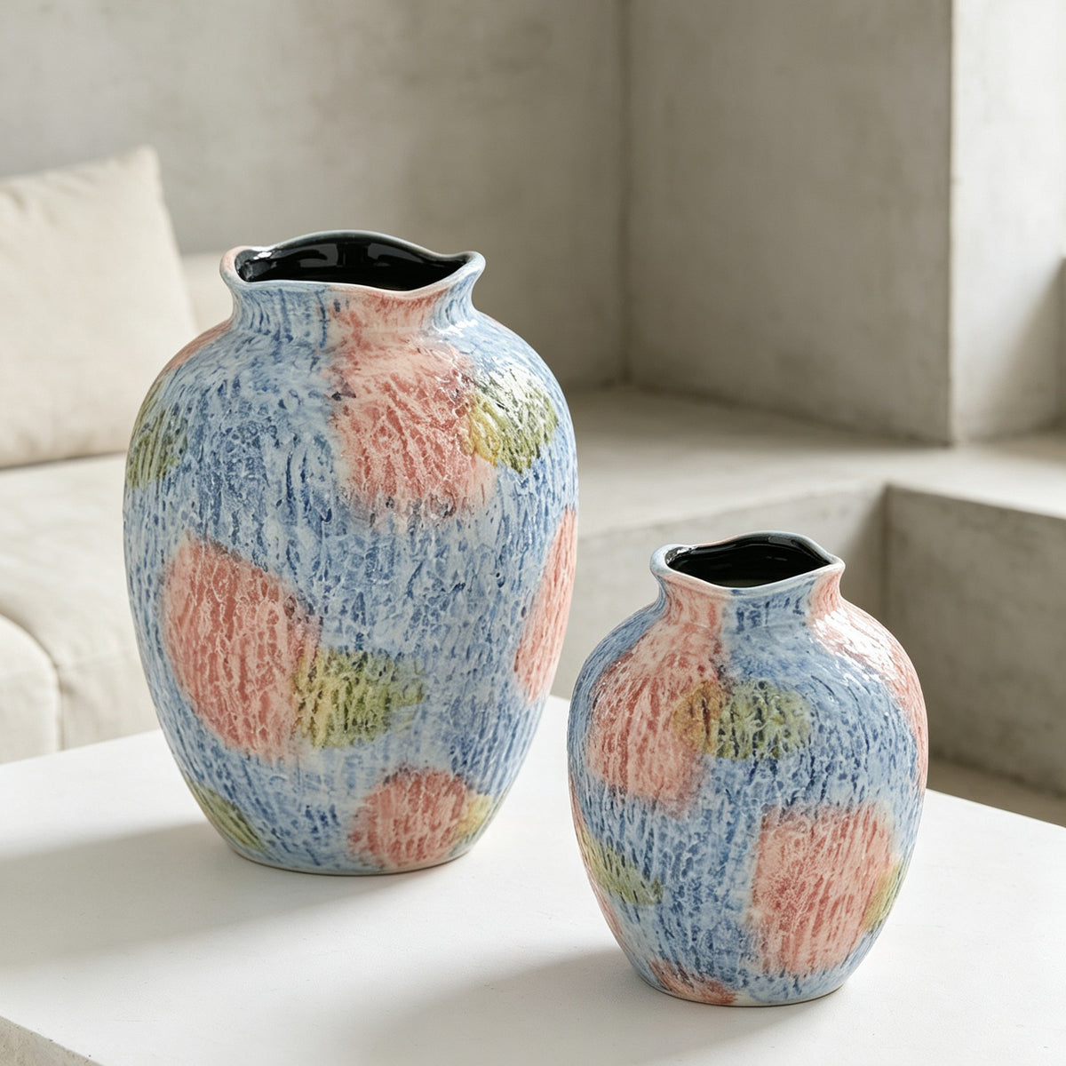 Dekorative Keramikvase Brehn