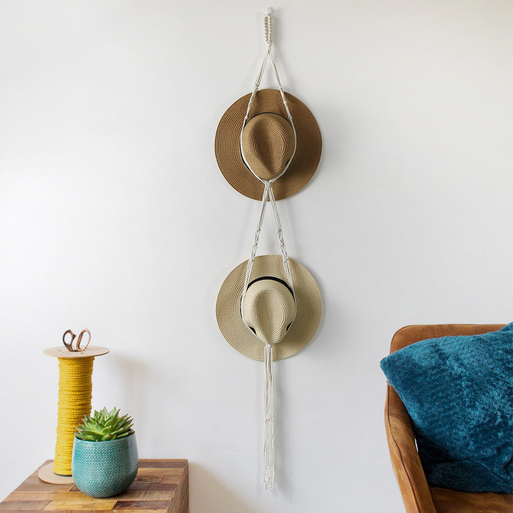 Strohhut Halter