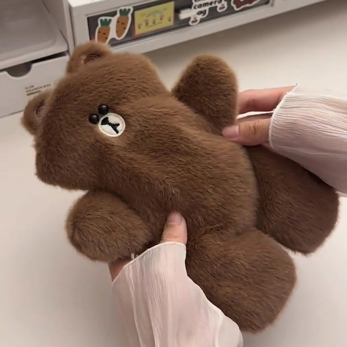 Plüsch Tierdruck Stiftetui