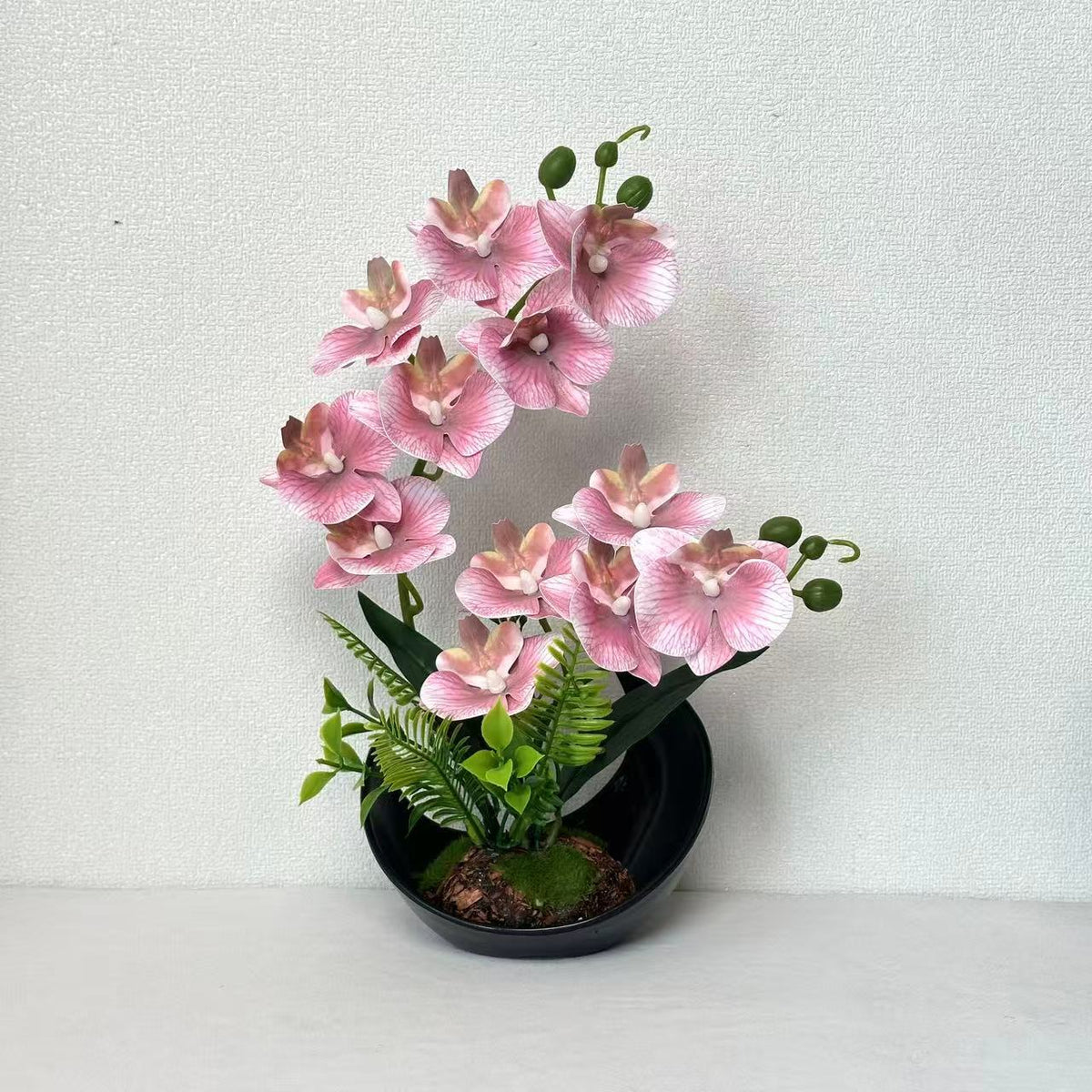 Lebensechte Orchideenblütenanzeige