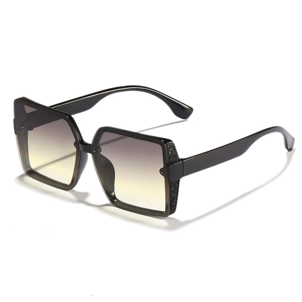 Damen modische Sonnenbrille im extravaganten quadratischen Design Brehn