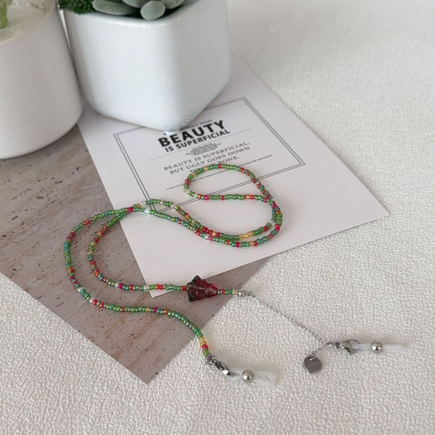 Beaded Brillen Kette Brehn