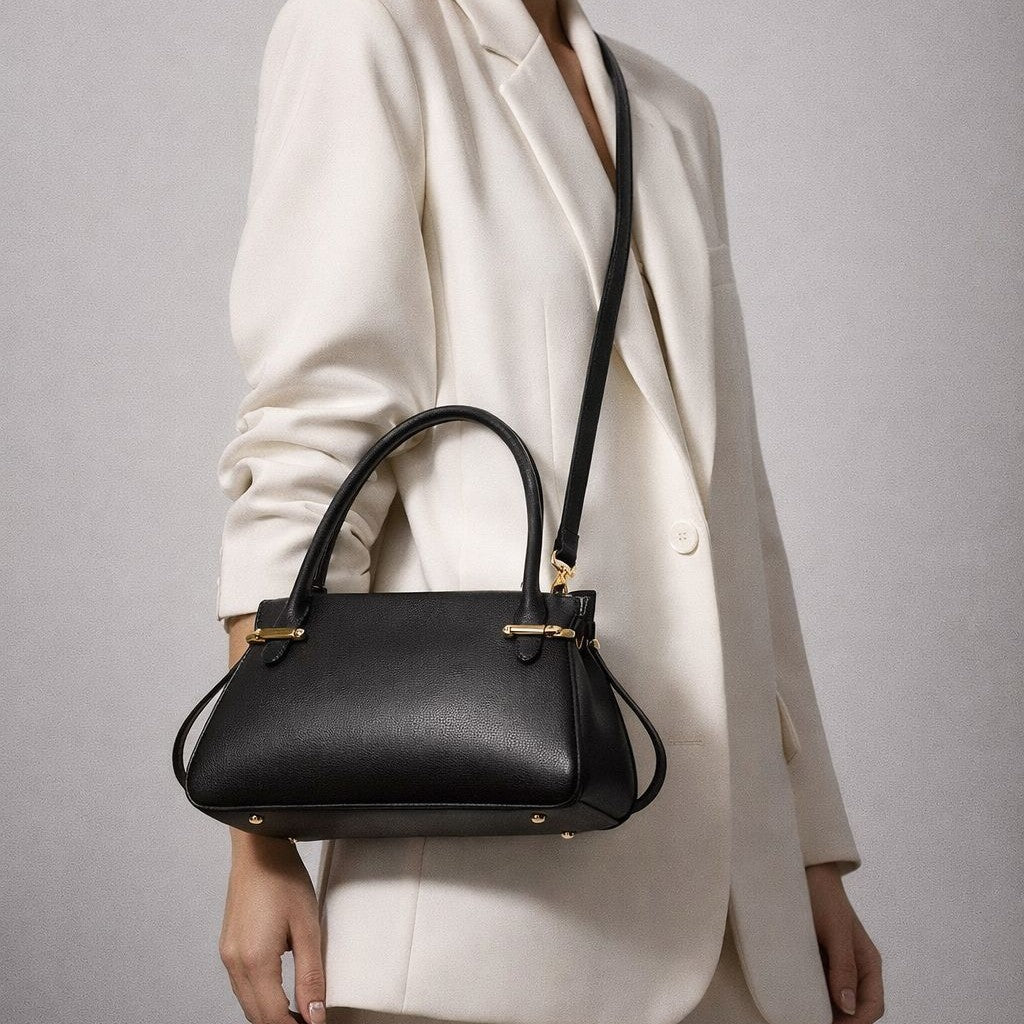 Strukturierte Handtasche