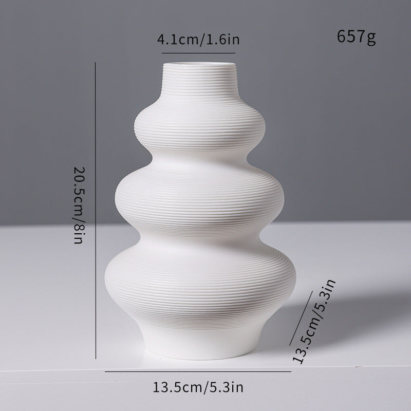 Strukturiert Modern Keramik Vase Brehn 1790368938