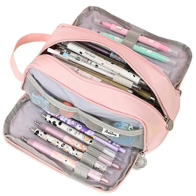 Stylische Mehrfachfächer-Stiftetasche