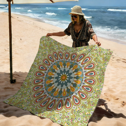Mandala Design Strandmatte Brehn