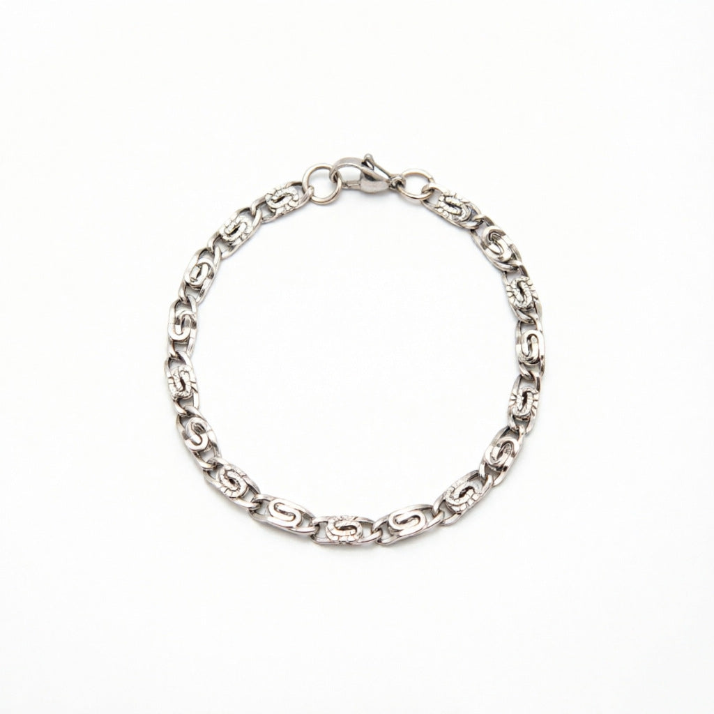 Stylische Chunky-Link-Chain-Armband Brehn