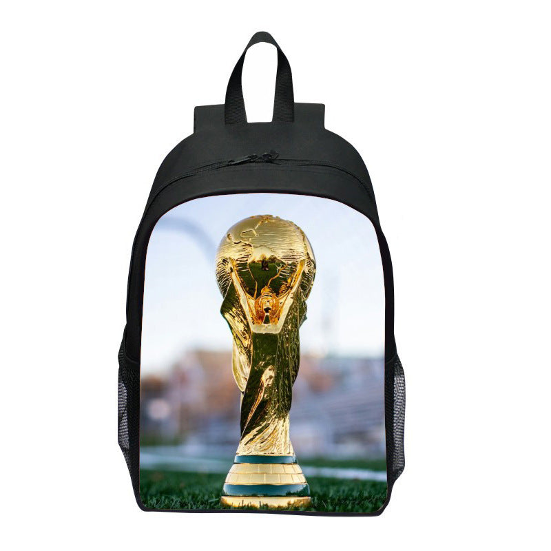 Sportlicher Rucksack mit Wm-Trophäe Design Brehn