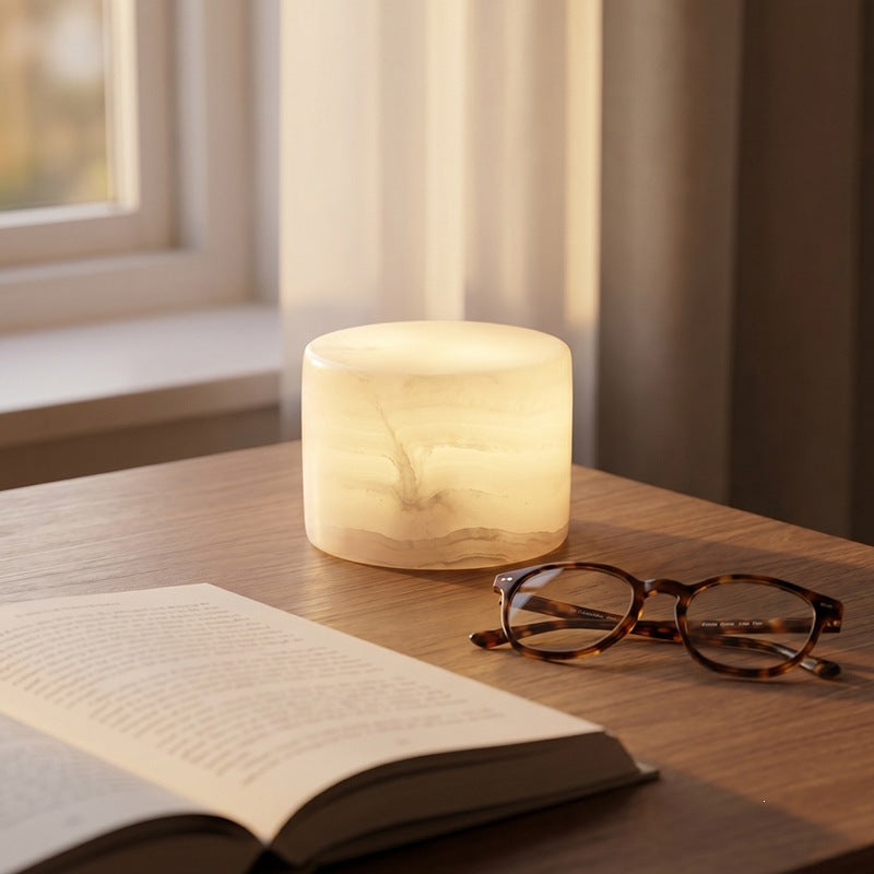 Moderne Alabaster Akzentlampe