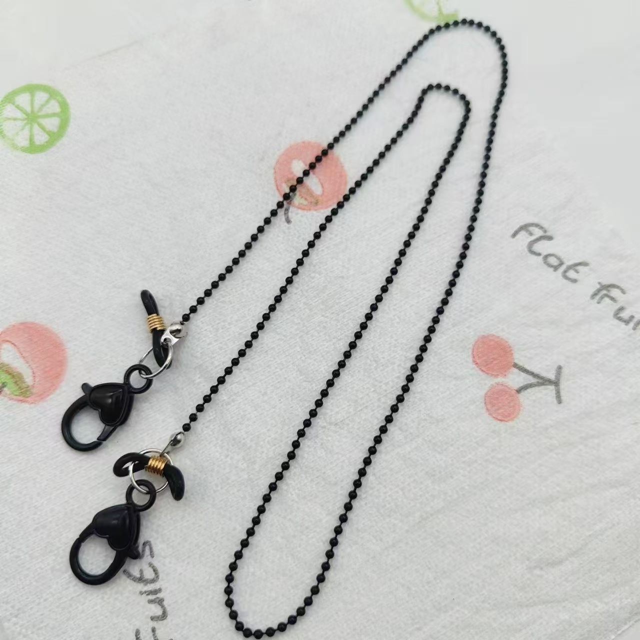 Modische Brillenkette mit Herzanhänger Brehn
