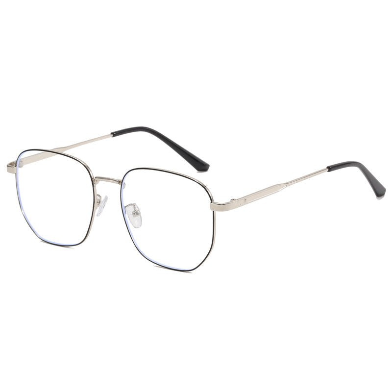 Damen modische quadratische Brille mit leichtem Metallrahmen Brehn