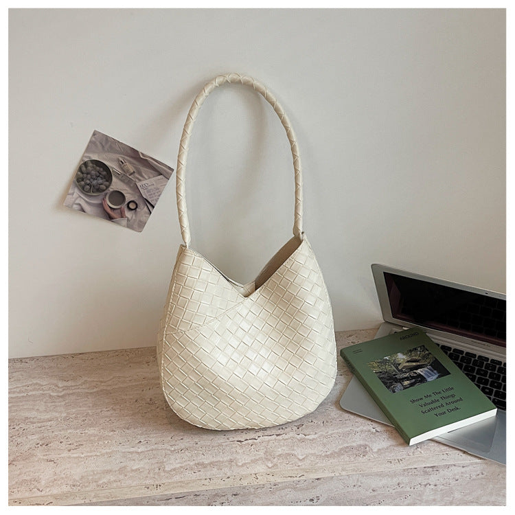 WoWoven Leder Hobo Tasche Brehn