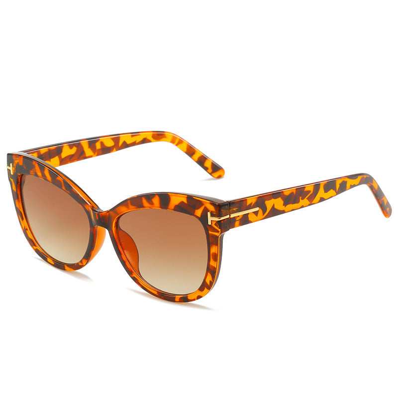 Chic Oversized Katzenaugen-Sonnenbrille Brehn