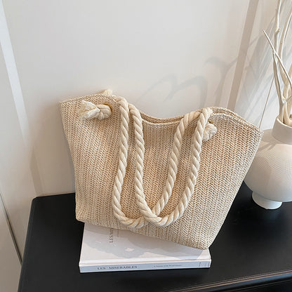 Chic handgewebte Strandtasche Brehn