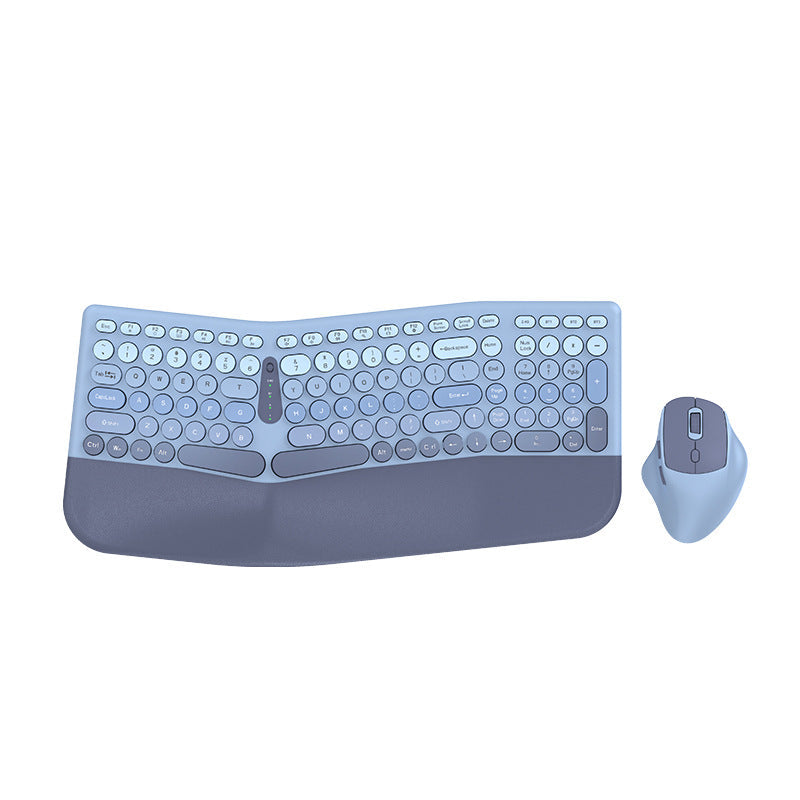 Ergonomische Wireless Tastatur und Maus Combo Brehn