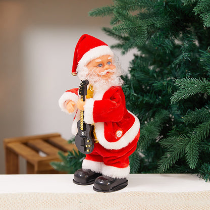 Dekorativer Weihnachtsmann mit Glöckchen Brehn