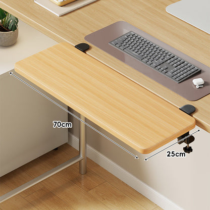 Unter-Tisch Gleitschienen-Tastaturablage und Schreibtischverlängerung mit sanfter Gleitmontage