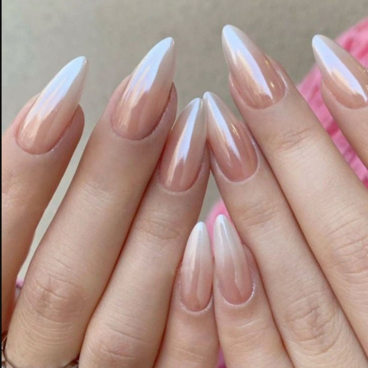 DIY Natürlicher Finish Press-On Nail Set Brehn 1787225130
