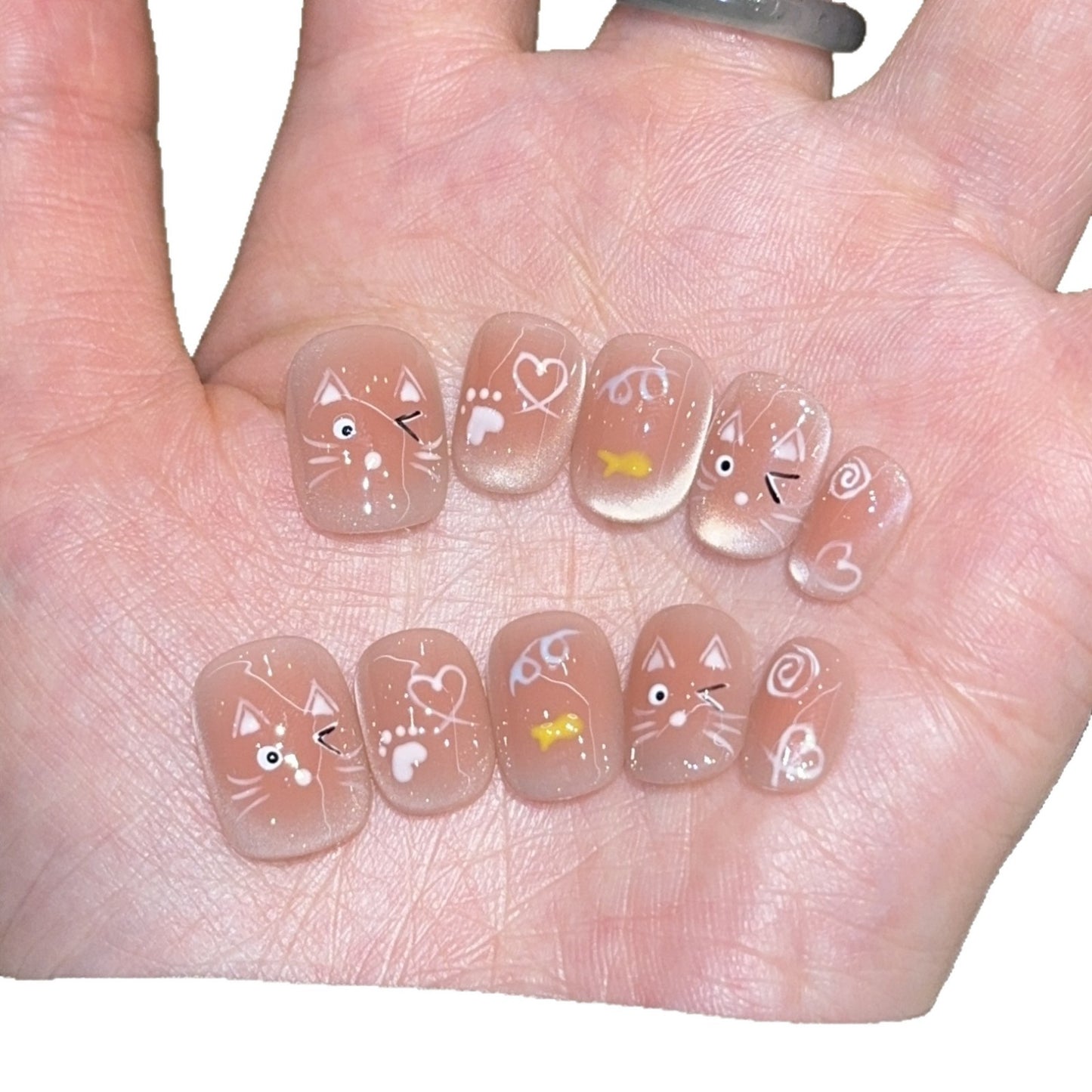 Verspielt Künstliches Nageldesign Brehn