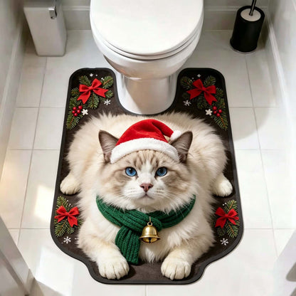 Urlaubs Katze-Themen Badezimmermatte