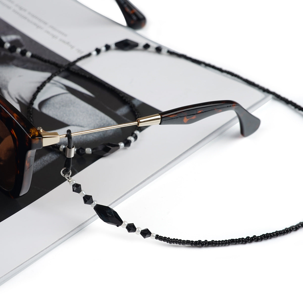 Perlen Brille Kette Brehn