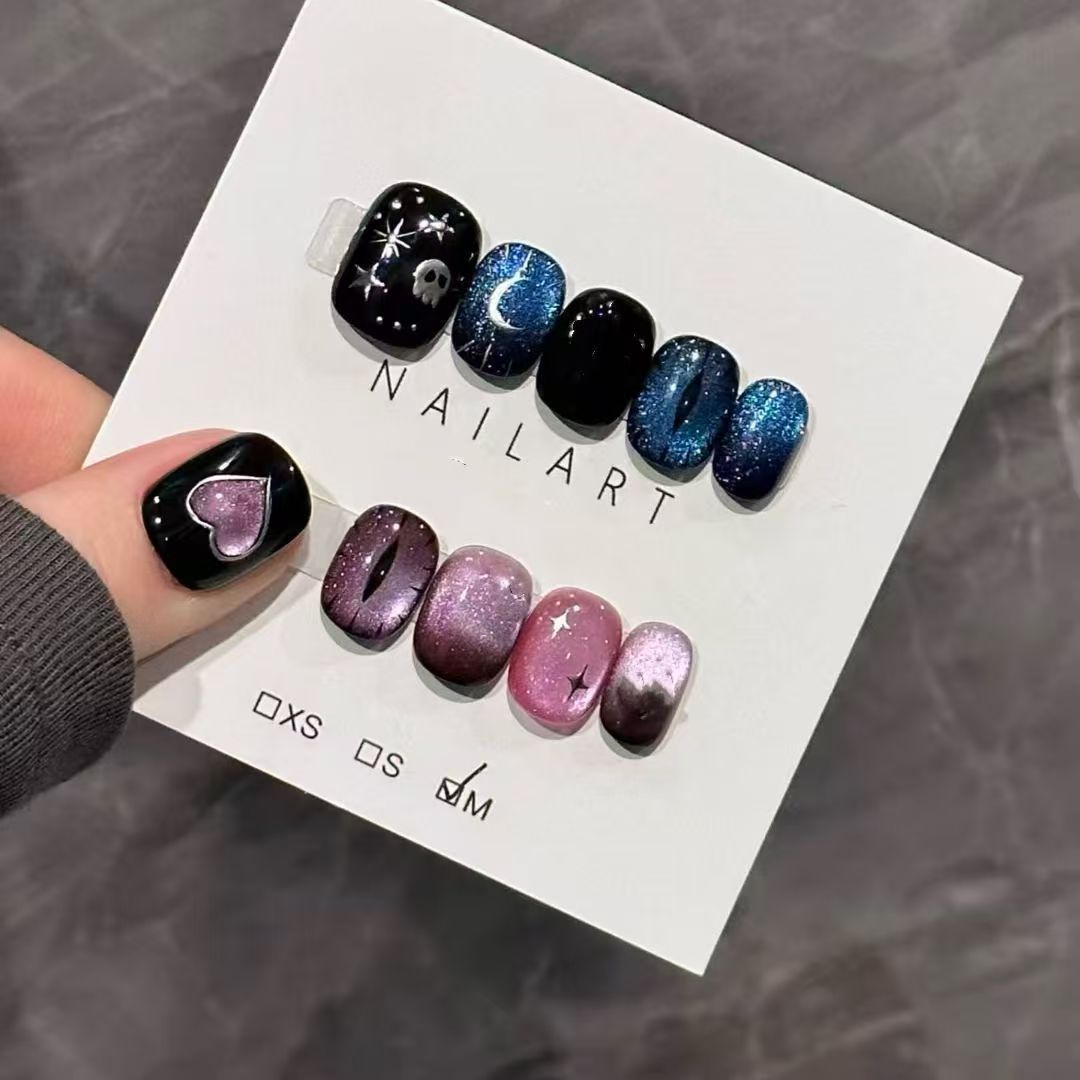 Süßes Charakter Press-On Nagelkunstset Brehn