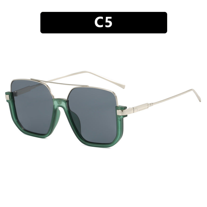 Damen oversized Sonnenbrille mit elegantem, quadratischen Rahmen Brehn