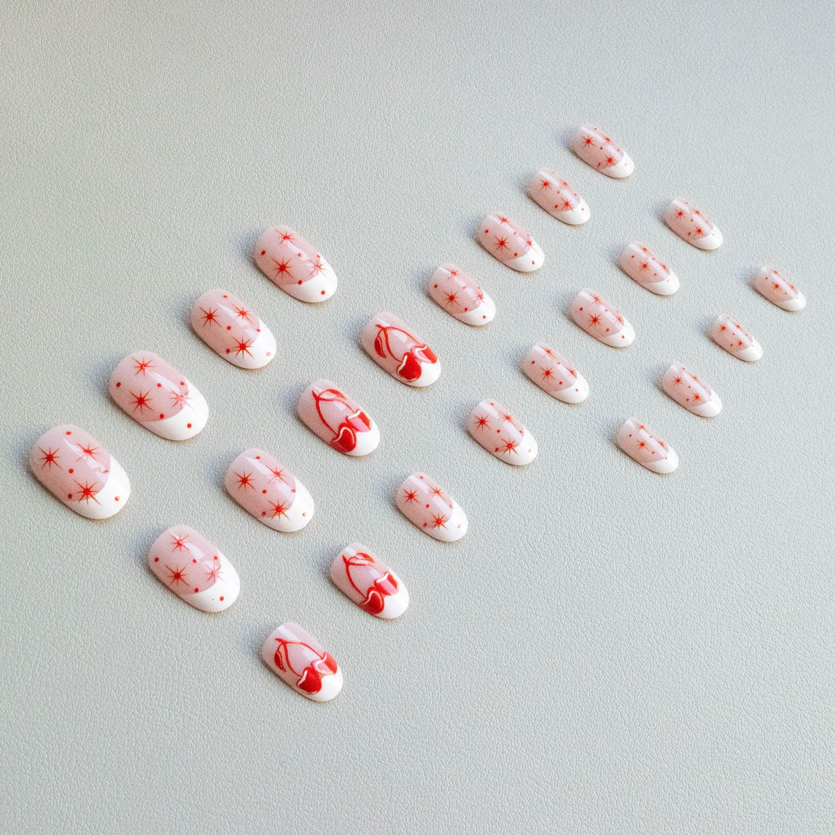 Künstlerisches Kirschblüten-Nagelkunst-Kit