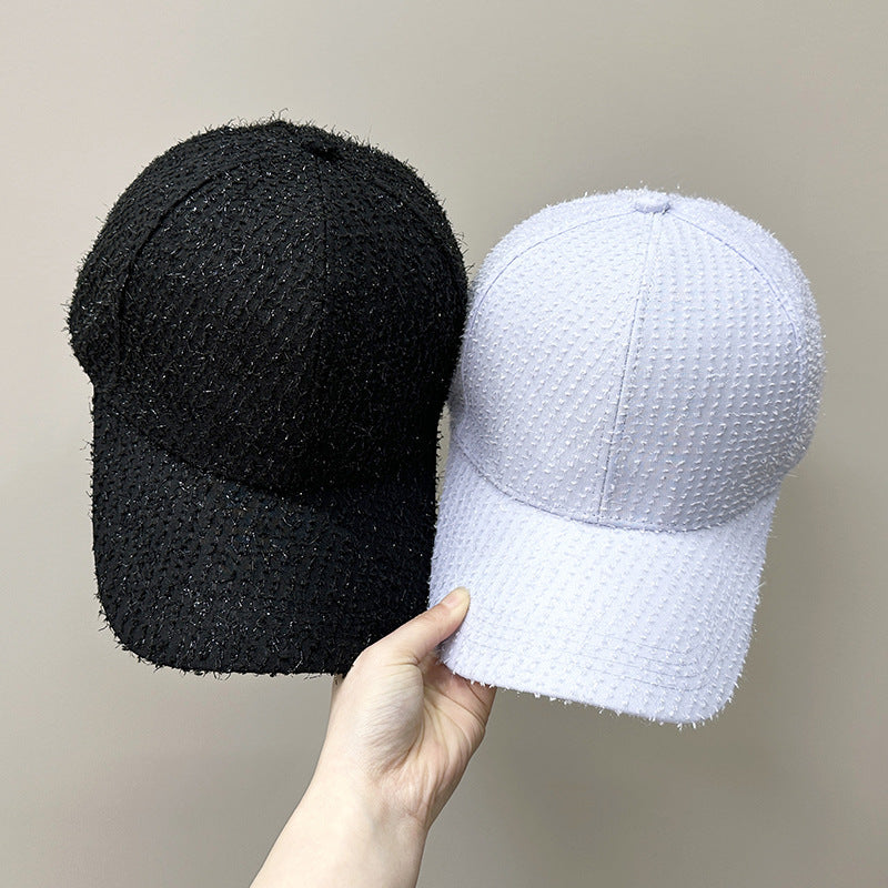 Damen strukturiertes Stoff Baseball Cap Brehn 1784083631