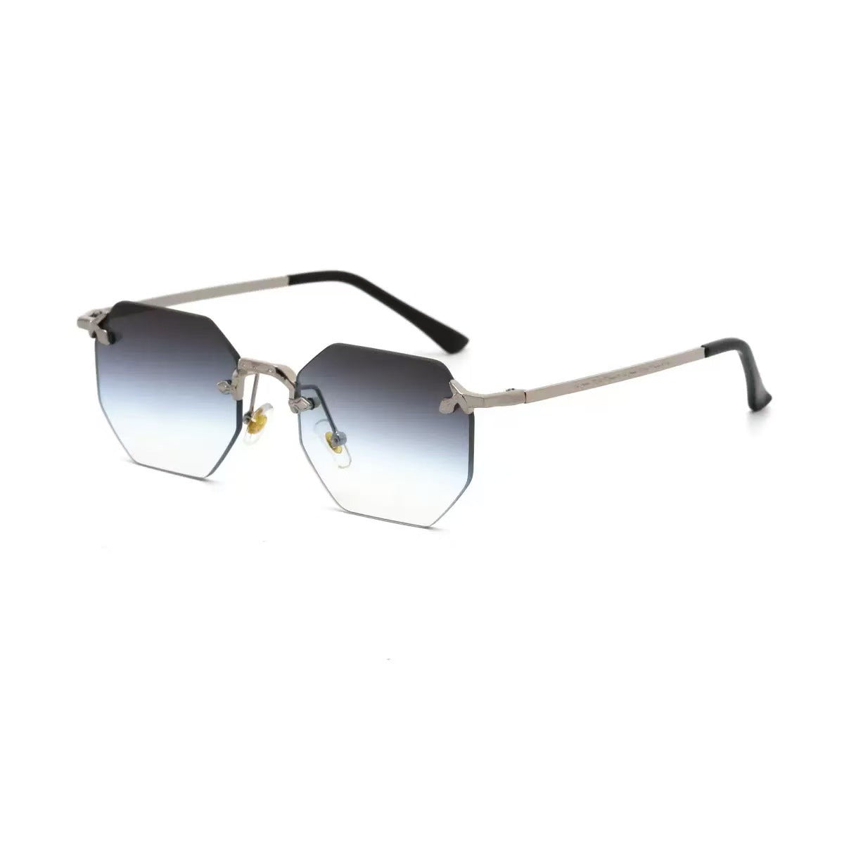 Damen stylische Sonnenbrille im modernen Oktagon-Design Brehn