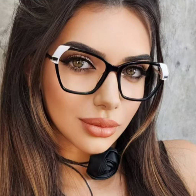 Damen quadratische Sonnenbrille mit elegantem Metallrahmen und schützendem UV-Filter Brehn