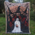 Spooky Halloween-Themen Wurfdecke