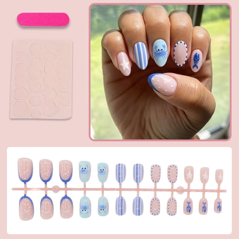 Kunstnagelset mit einzigartigen maritimen Motiven Brehn