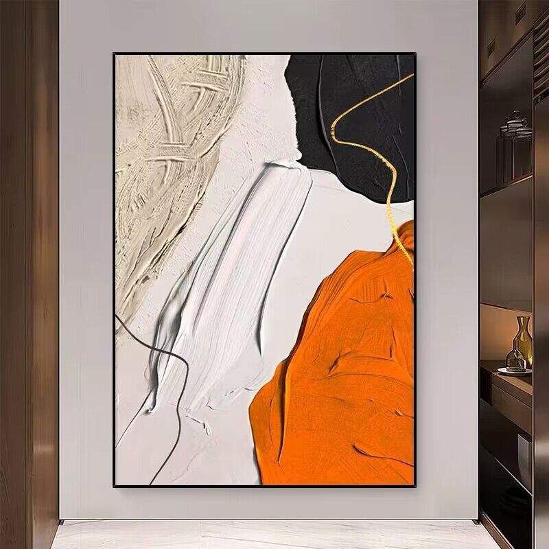 Abstract Texturiertes Leinwandkunstdruck