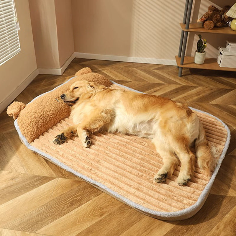 Gemütliche strukturierte Haustier-Schlafmatte Hundebett