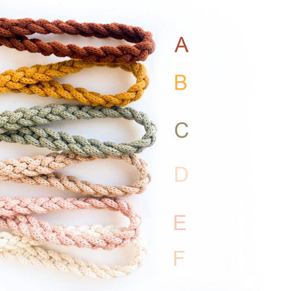 Geflochtene Makramee-Haaraccessoires Brehn