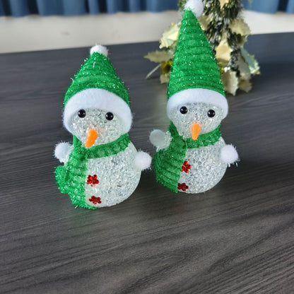 Dekorative Schneemannset