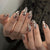 Kunstnagelset mit herzförmigem Design Brehn