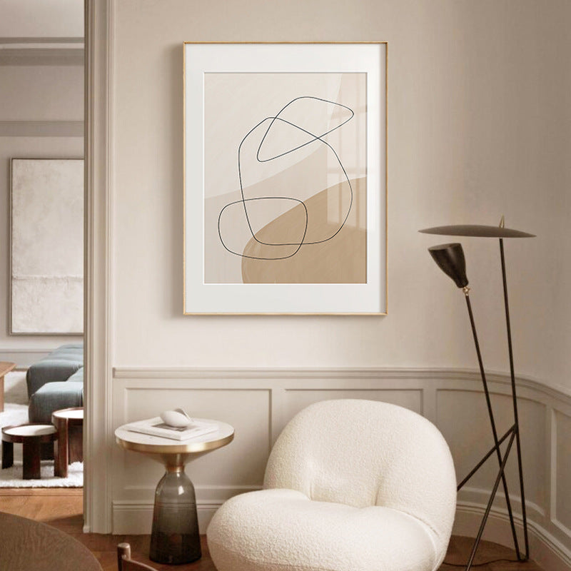Minimalistische abstrakte Wandkunst