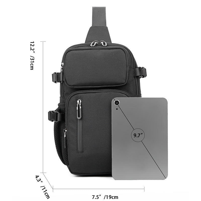 Kompakte Multifunktionale Sling-Rucksack Brehn