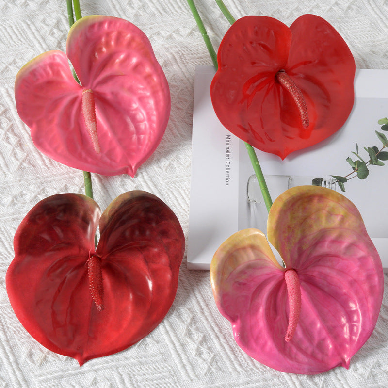 Dekorativer künstlicher Anthurium-Blumenstiel