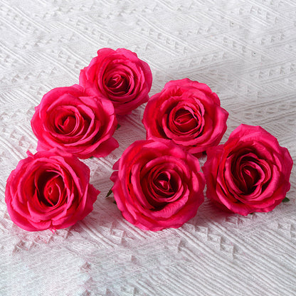 Vibrante Seidenrosenblumenaccessoire