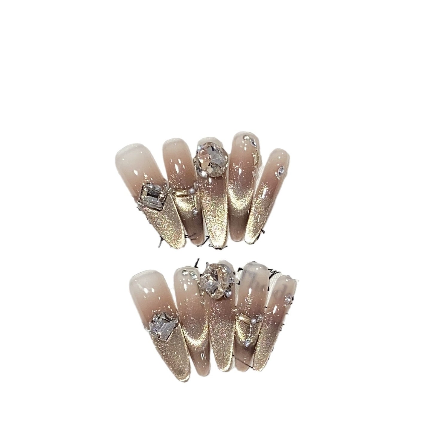 Glamorous Press-On Nail Art Set Brehn