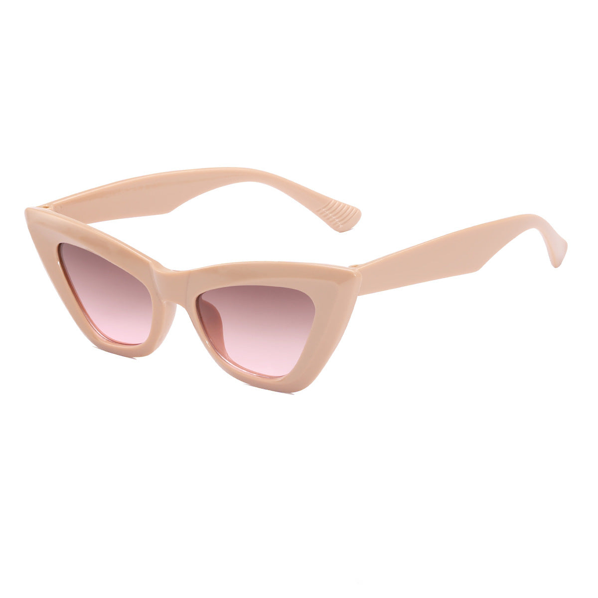 Damen Cat-Eye Sonnenbrille mit trendigem Animal-Print Brehn