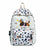 Adorable tierfreundliches gesticktes Rucksack Brehn