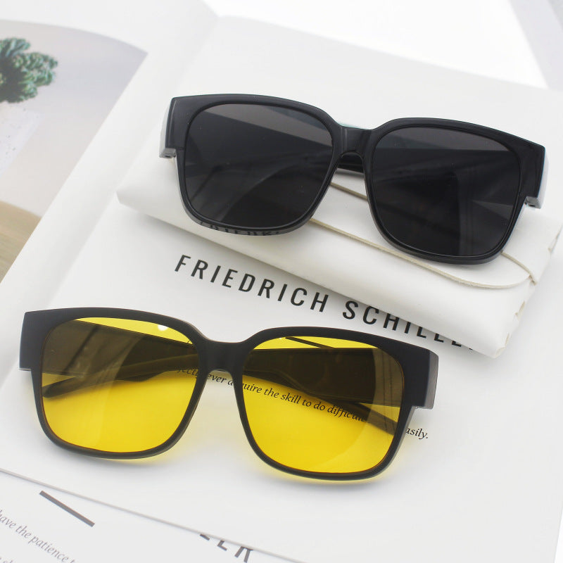 Damen oversized Sonnenbrille mit geometrischem Design Brehn