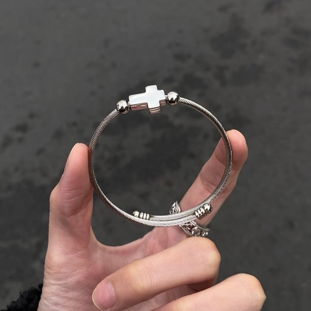 Elegante Perlen Charme Armband Brehn