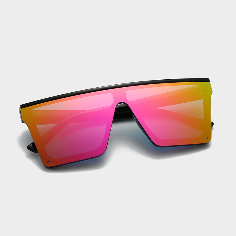 Damen oversized Sonnenbrille im futuristischen Design Brehn