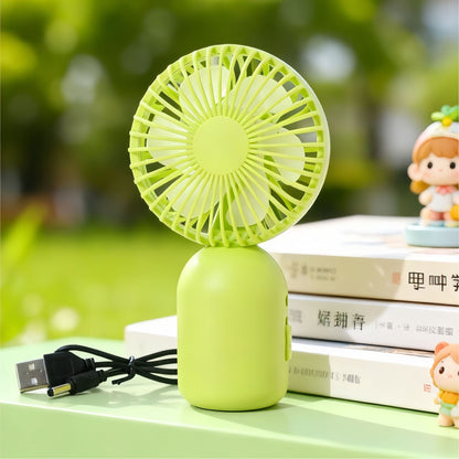 Damen Tragbarer USB Tischventilator mit flexiblem Kopf Brehn