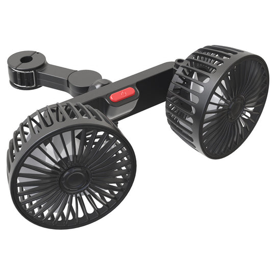 Unisex Dual-Head Verstellbarer Auto-Luftzirkulator Brehn